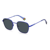 Polaroid Blue Stainless Steel Sunglasses -  Unisex, Sunglasses -  Polaroid.